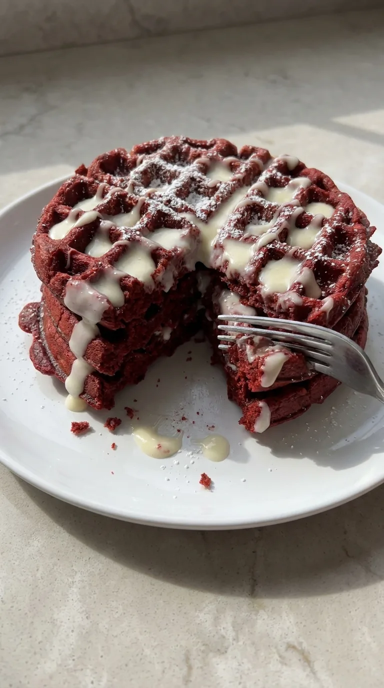 Red Velvet Waffles featured image
