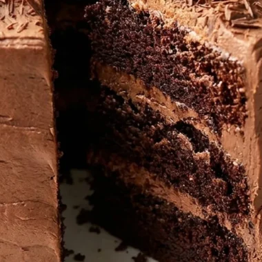 Rich Chocolate Layer Cake with Chocolate Buttercream finished recipe