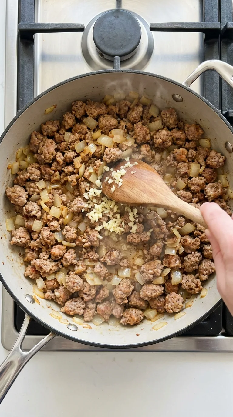 Rigatoni with Sausage in Creamy Tomato Sauce step 6