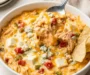 Slow Cooker Buffalo Chicken Rotel Dip