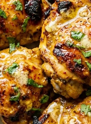 Tandoori Chicken with Yogurt and Warm Spices finished recipe