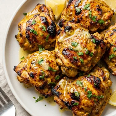 Tandoori Chicken with Yogurt and Warm Spices finished recipe