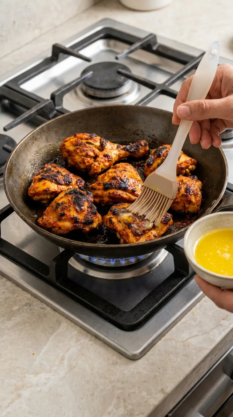 Tandoori Chicken with Yogurt and Warm Spices step 9