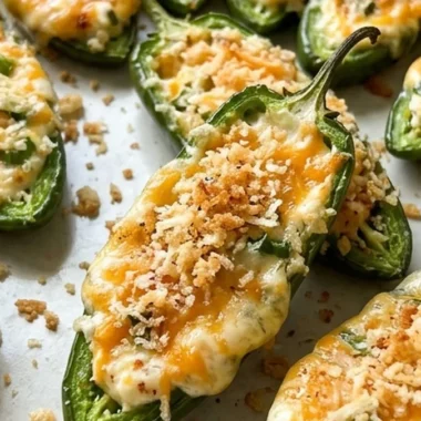 Air Fryer Jalapeño Poppers with Cream Cheese finished recipe