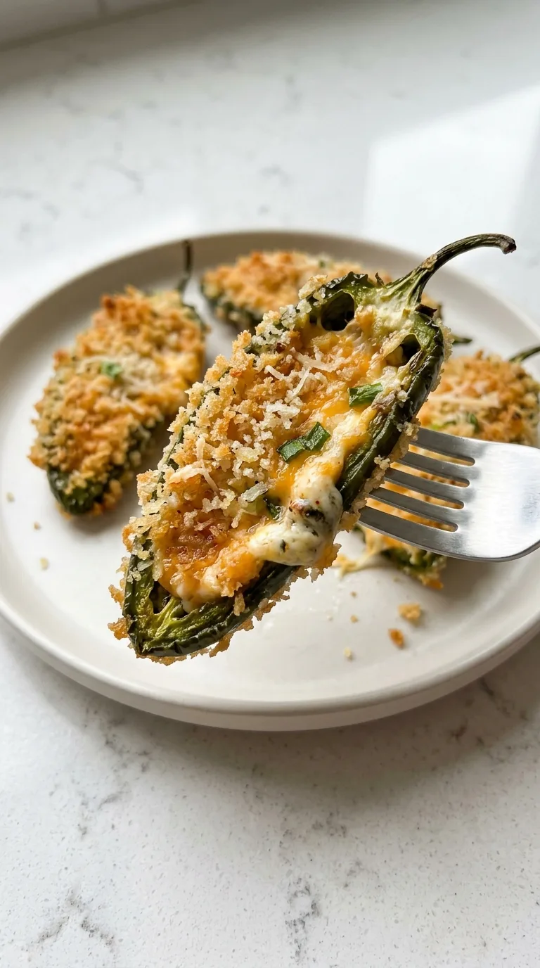 Air Fryer Jalapeño Poppers with Cream Cheese final dish
