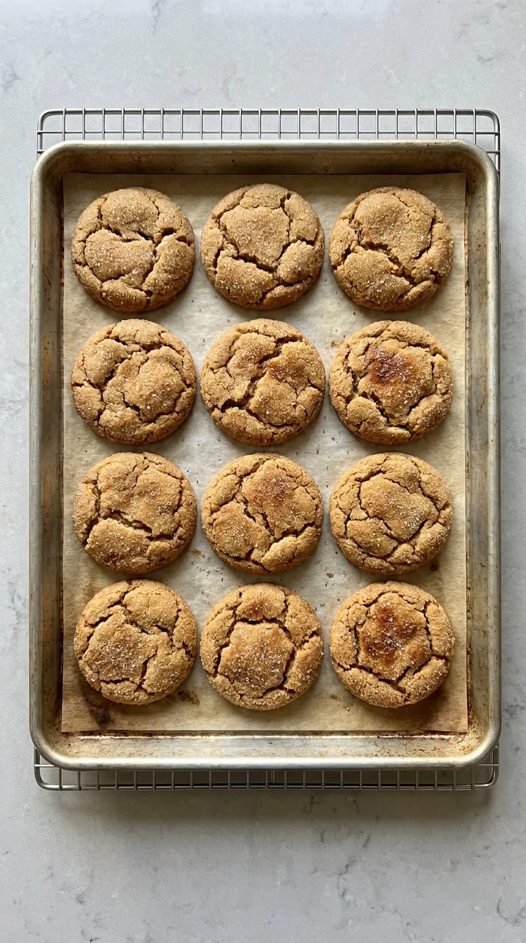 Apple Cider Gingersnap Cookies - Process Step
