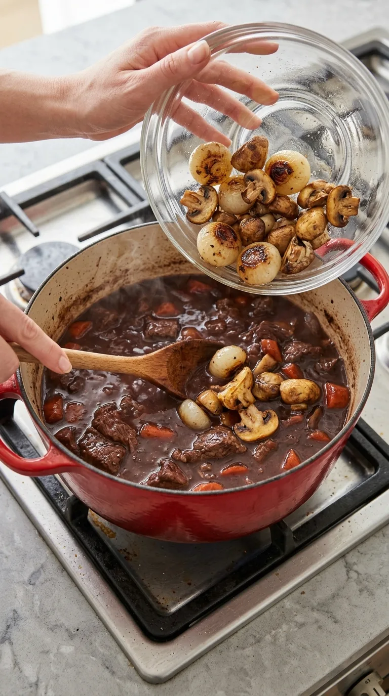 Beef Bourguignon step 10