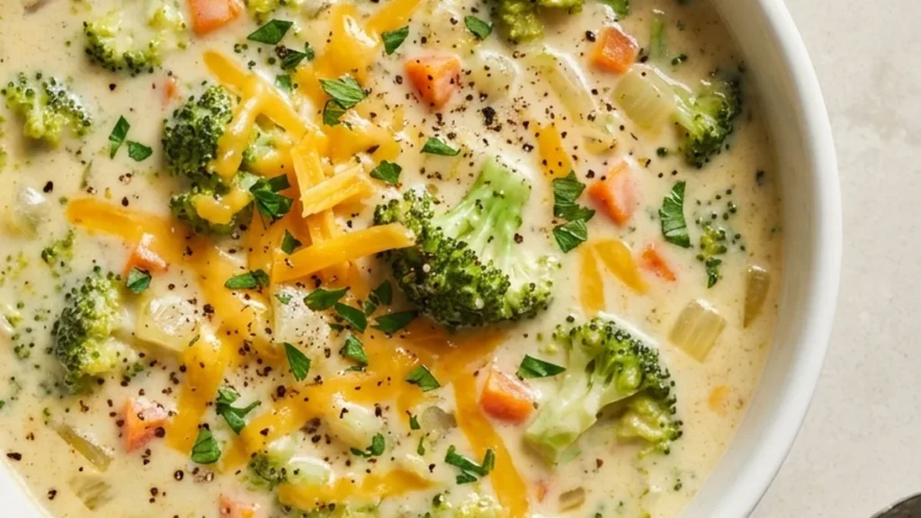 Broccoli Cheddar Soup