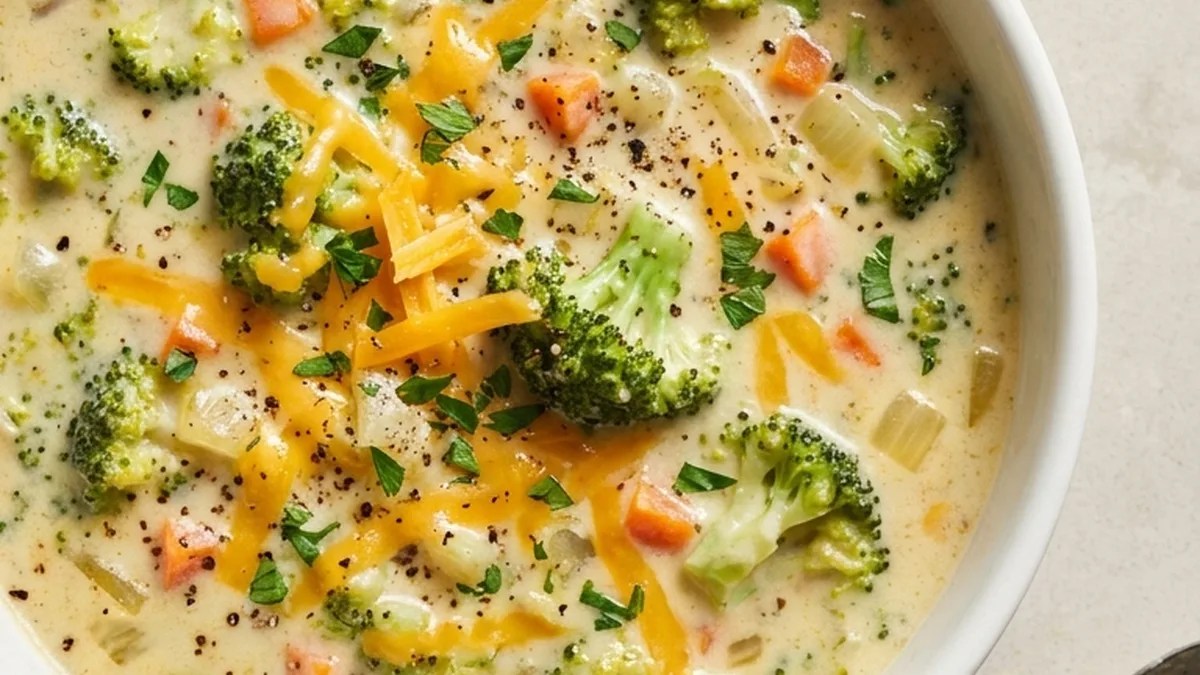 Broccoli Cheddar Soup