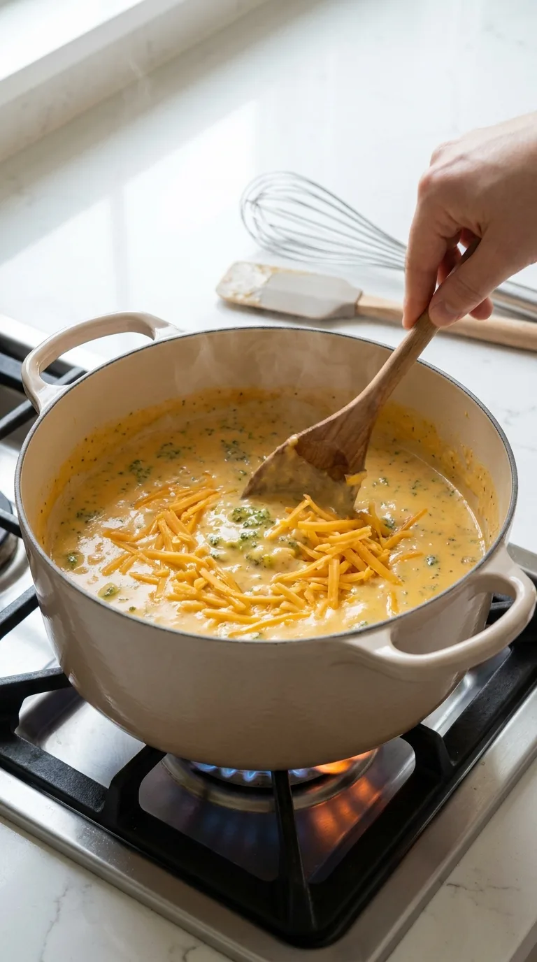 Broccoli Cheddar Soup - Final Result