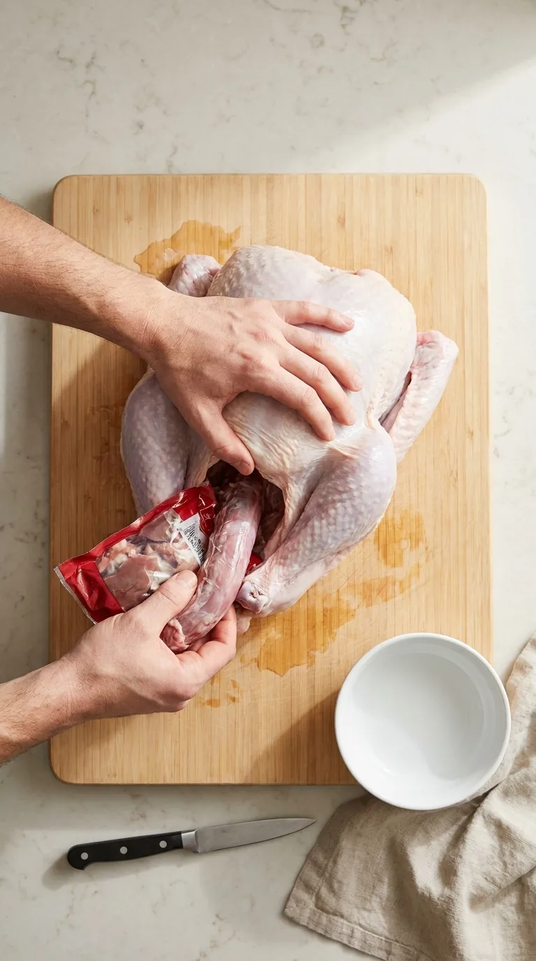 Brown Butter Herb Roasted Turkey with Cranberry Mustarda - Close Up Shot