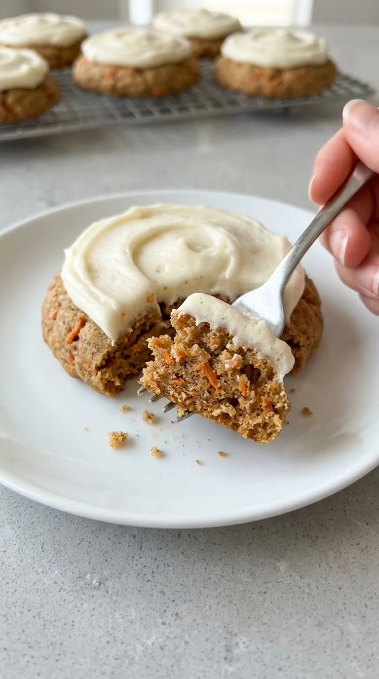 Carrot Cake Cookies final dish