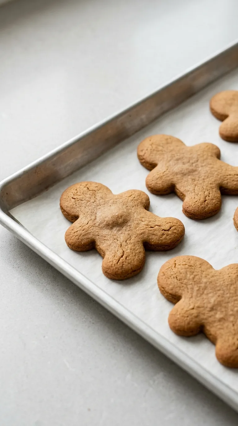 Chewy Gingerbread Men Cookies step 9