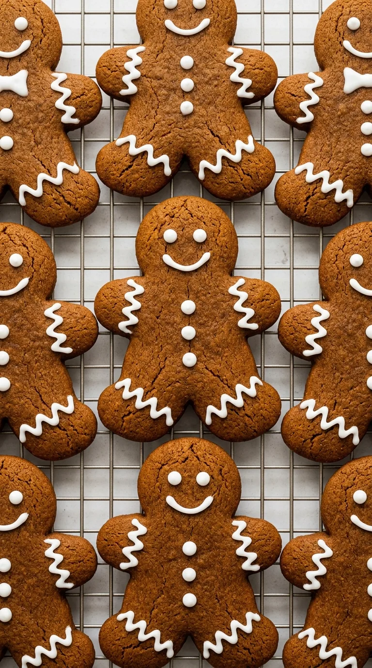 Chewy Gingerbread Men Cookies final dish