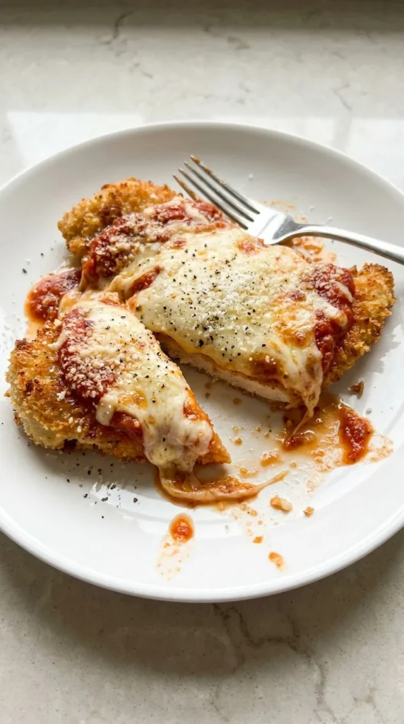 Chicken Parmesan full finished recipe