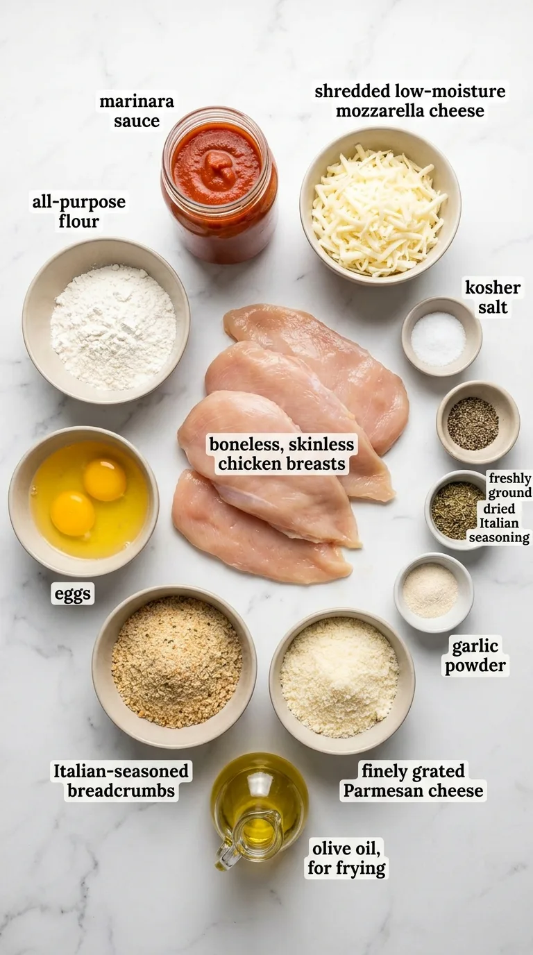 Chicken Parmesan - Preparation Phase