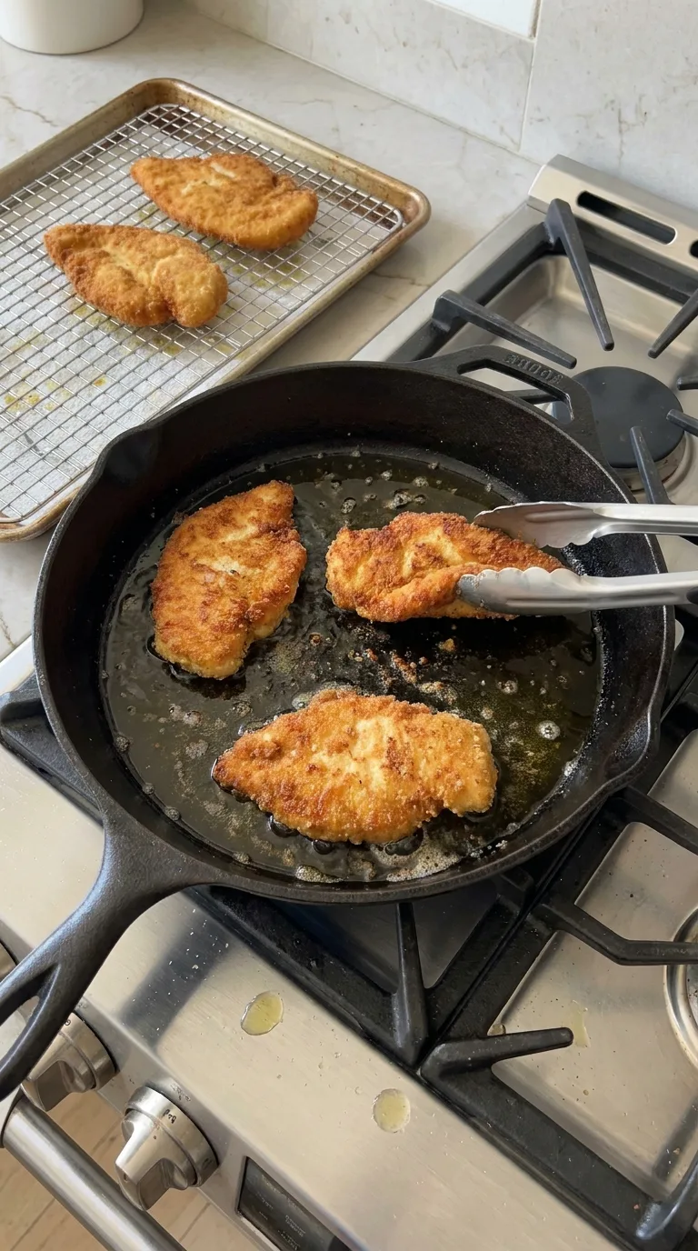 Chicken Parmesan - Ingredients Layout