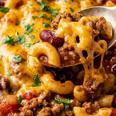 Chili Mac finished recipe