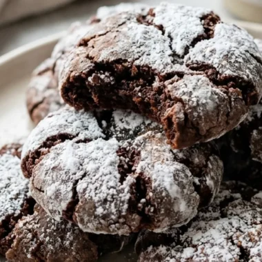 Cinnamon Coffee Crinkles