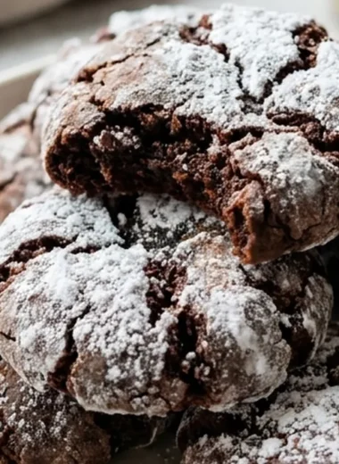 Cinnamon Coffee Crinkles