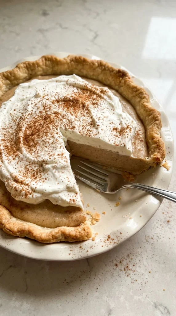 Cinnamon Cream Pie full finished recipe