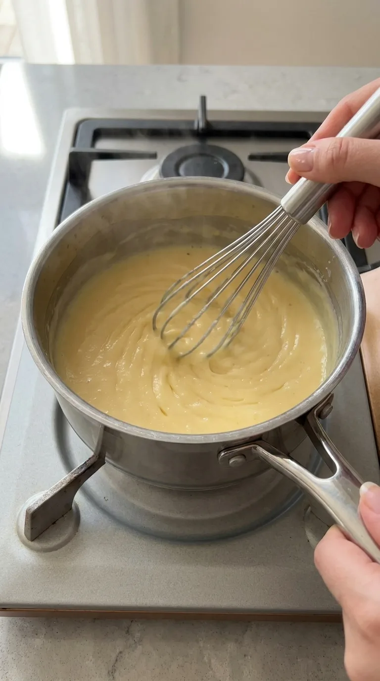 Cinnamon Cream Pie - Ingredients Layout