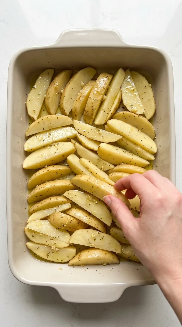 Crispy Greek Lemon Potatoes step 4