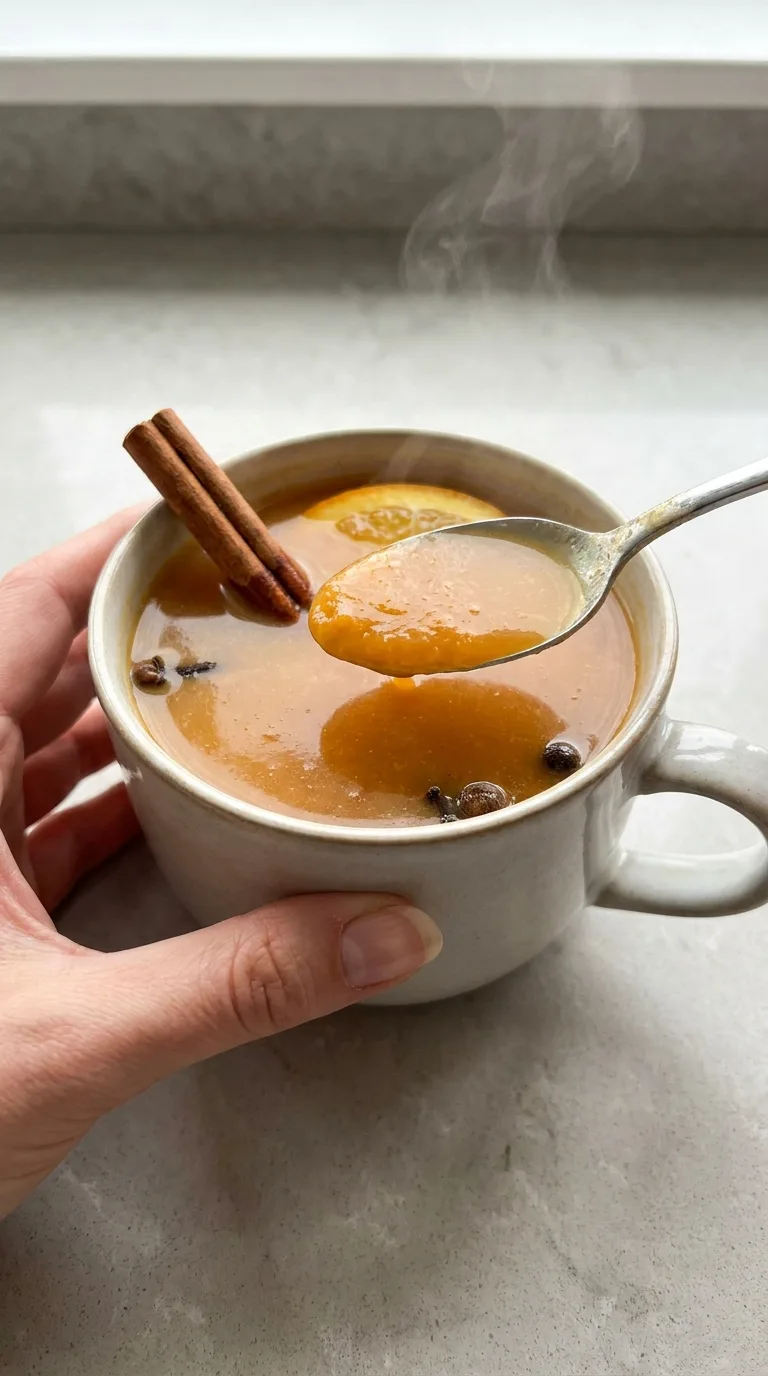 Crock Pot Pumpkin Apple Cider - Delicious Texture