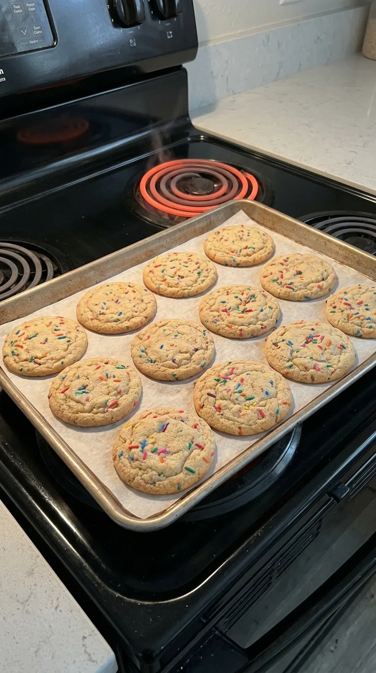 Crumble Confetti Cookies step 10