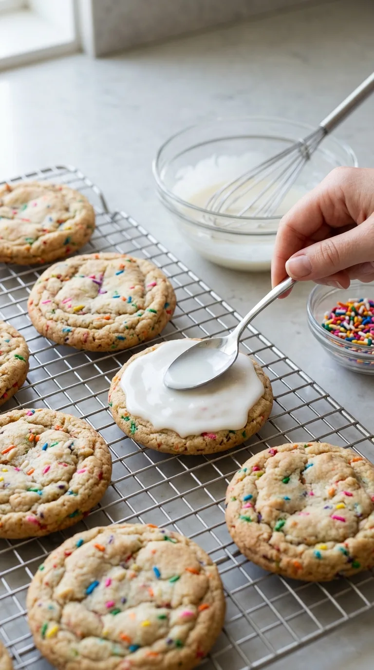 Crumble Confetti Cookies step 13