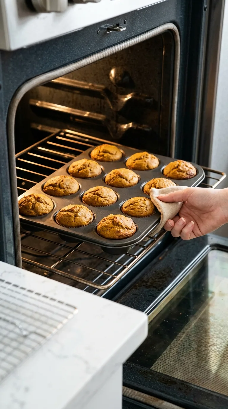 High Protein Pumpkin Muffins step 6