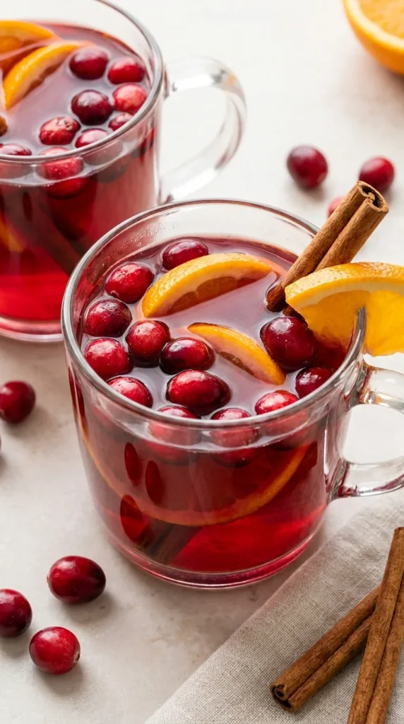 Hot Spiced Cranberry Cider full finished recipe