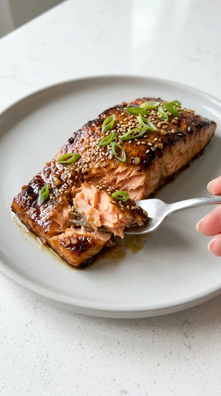 Miso Salmon final dish