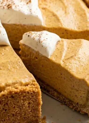 No Bake Pumpkin Pie