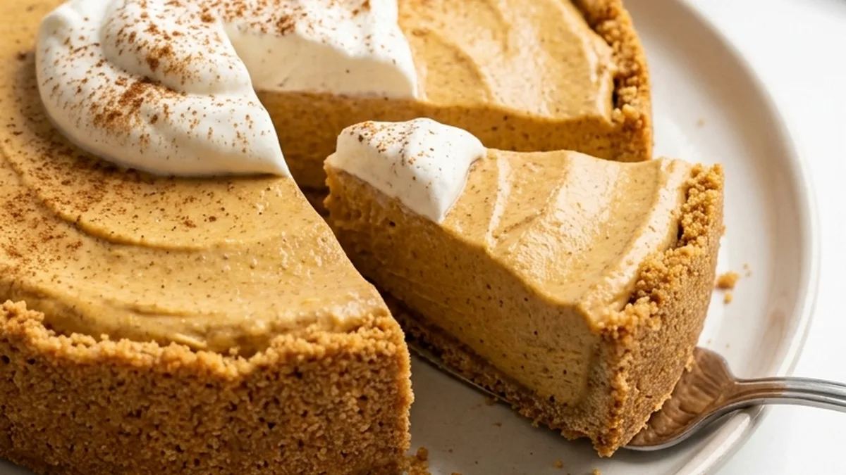 No Bake Pumpkin Pie