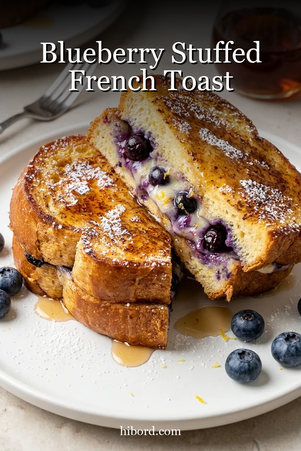 Blueberry Stuffed French Toast