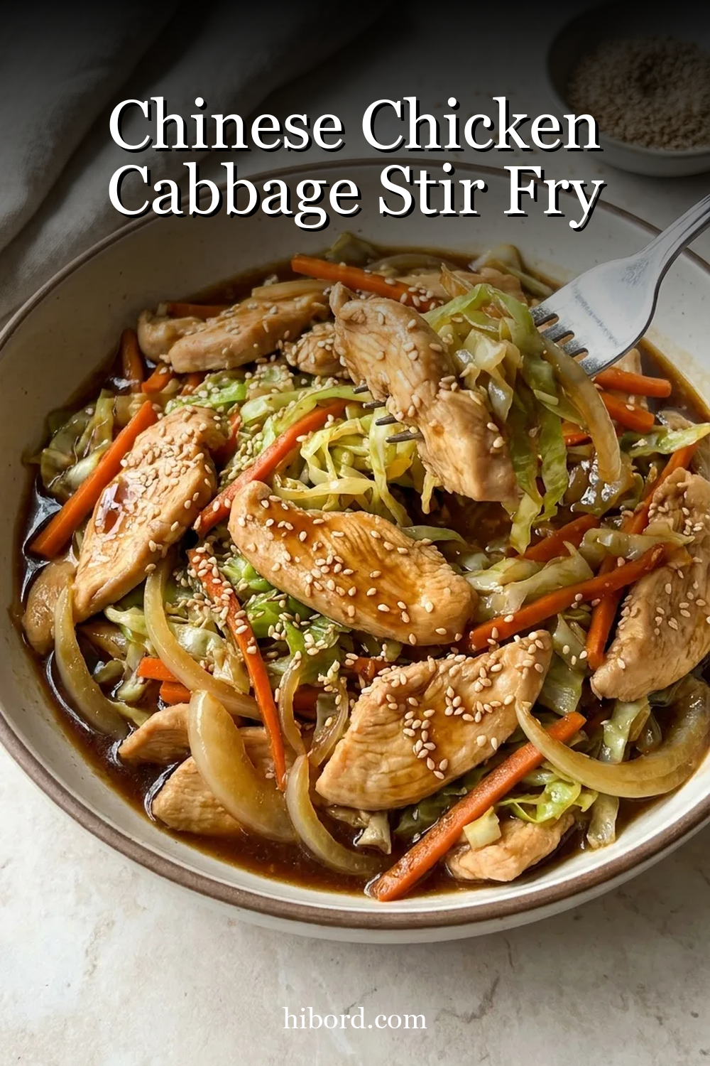 Chinese Chicken Cabbage Stir Fry