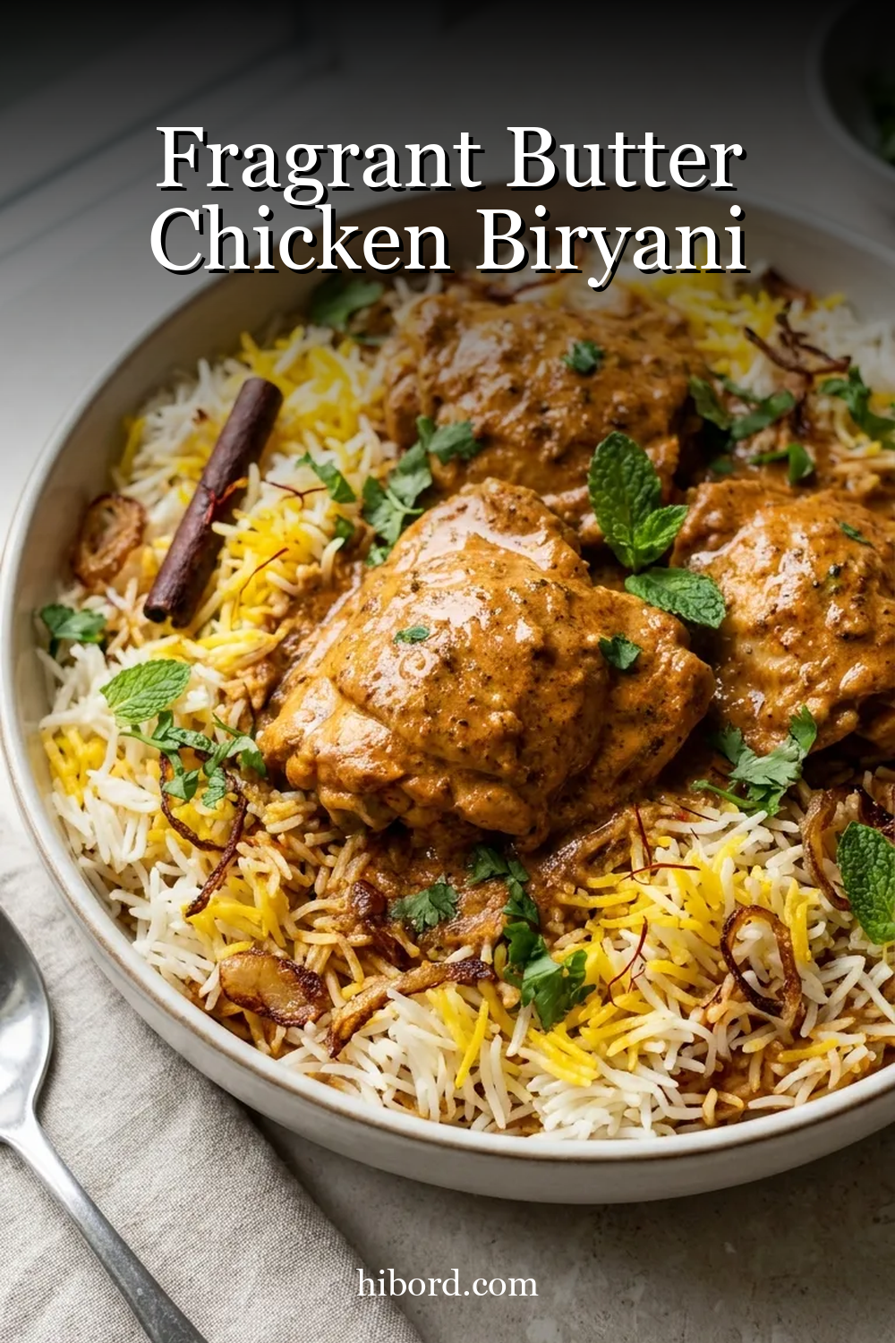 Fragrant Butter Chicken Biryani