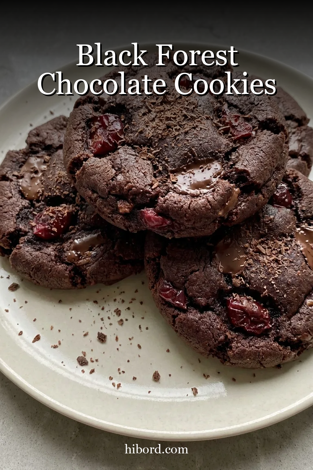 Black Forest Chocolate Cookies
