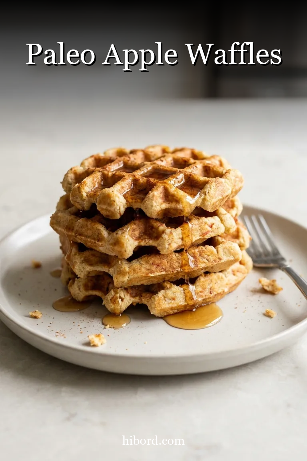 Paleo Apple Waffles
