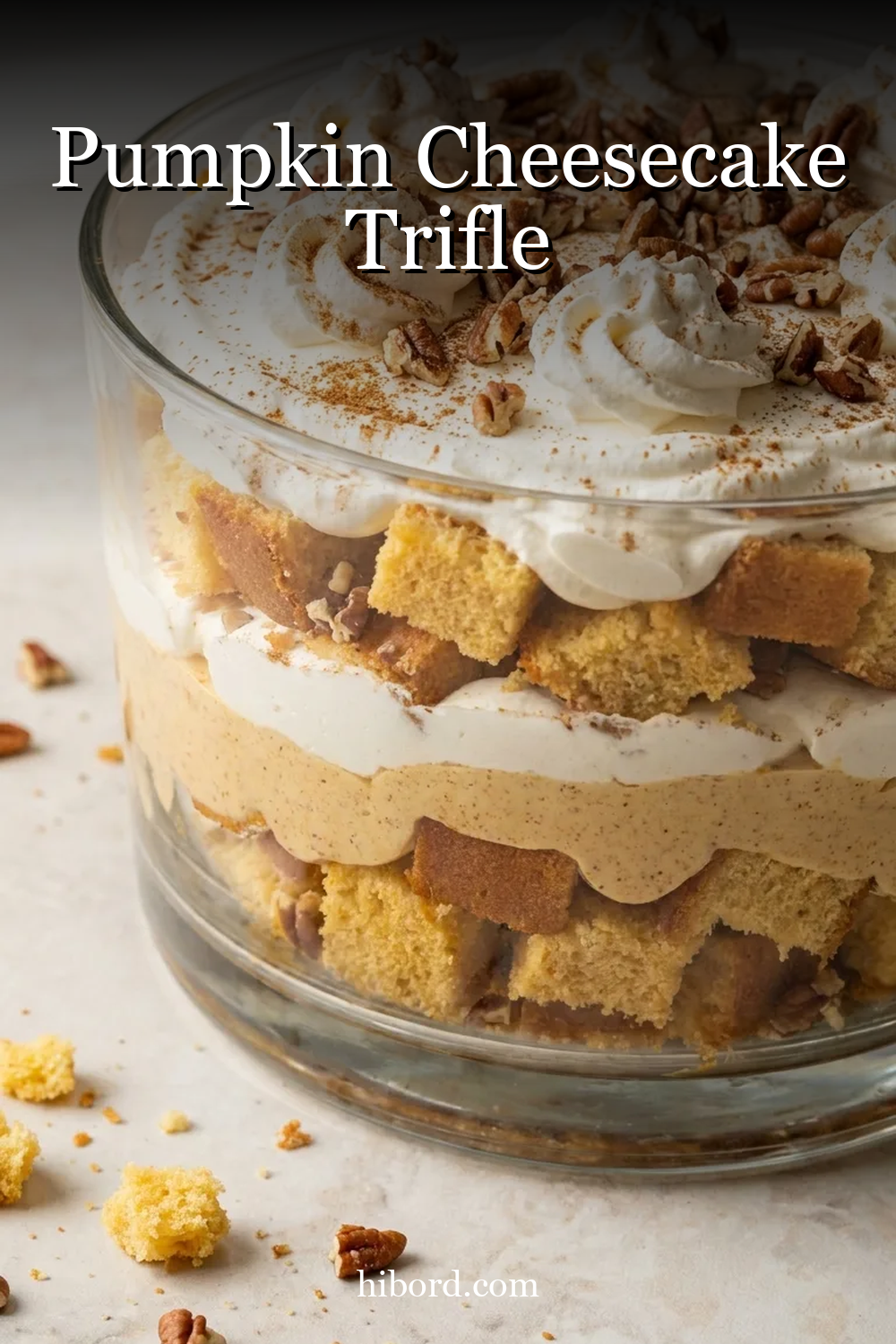 Pumpkin Cheesecake Trifle