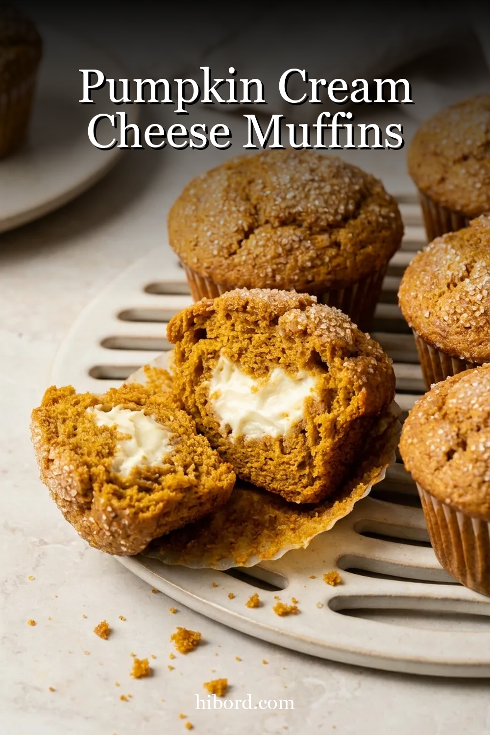 Pumpkin Cream Cheese Muffins
