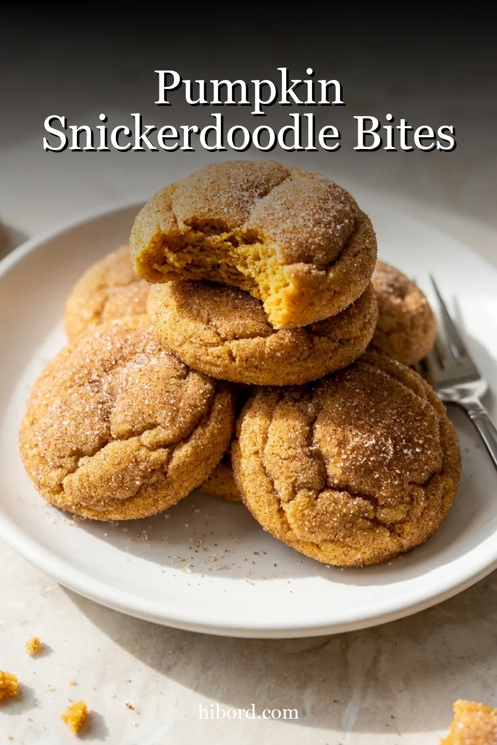 Pumpkin Snickerdoodle Bites