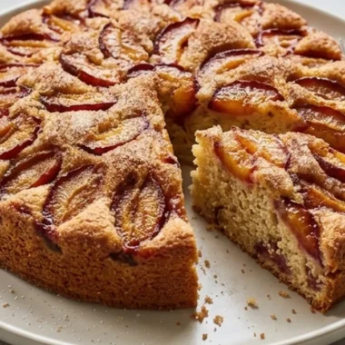 Plum Cake finished recipe