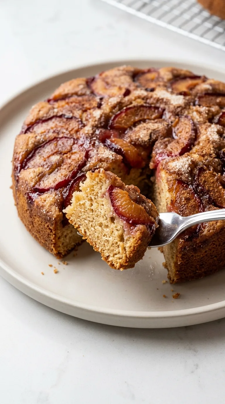 Plum Cake final dish