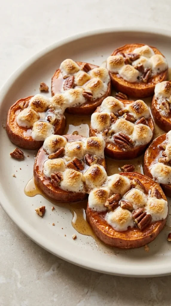 Potato Bites with Marshmallows & Pecans full finished recipe