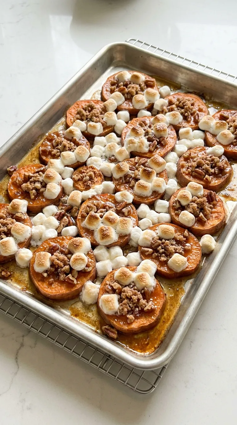 Potato Bites with Marshmallows & Pecans step 8