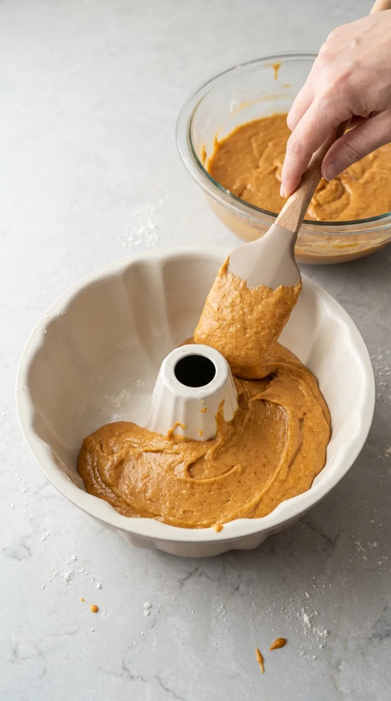 Potato Butter Cake - Ingredients Layout