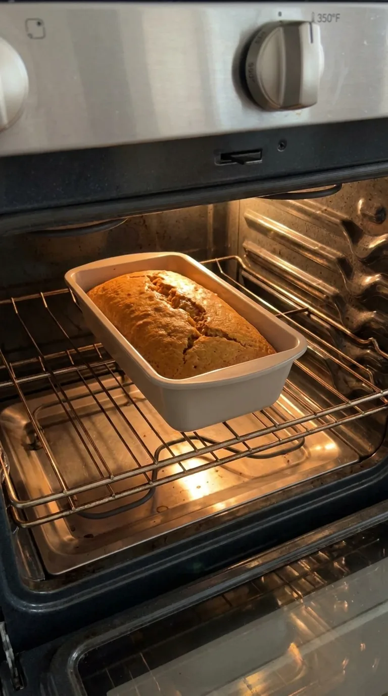 Pumpkin Bread with Maple Glaze - Ingredients Layout