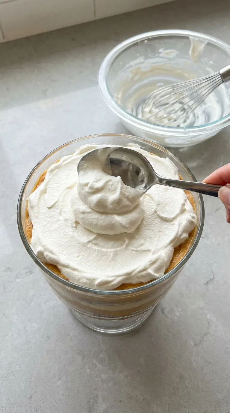 Pumpkin Cheesecake Trifle - Final Result